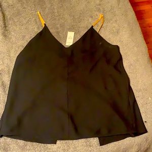 Express Blouse with Gold Straps